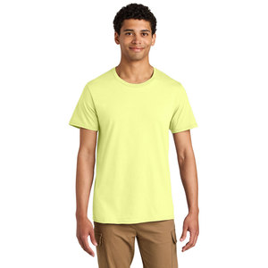 T-shirt à manches courtes pour homme, coupe classique, col rond, couleur unie, jersey en coton, design simple, Next Level - Product Image 2