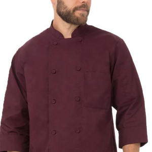 Uniformes de restaurant et de bar à manches longues, veste de chef pour hôtel et restaurants, vêtements de chef - Product Image 4