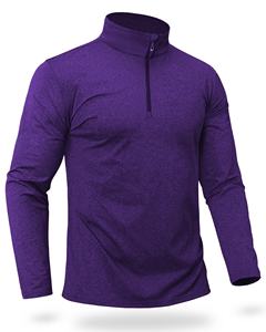 Sudadera con media cremallera de Golf para hombre con logotipo personalizado, jersey de cuarto de fábrica, camisa con cuello levantado, estilo deportivo, ropa para correr - Product Image 3