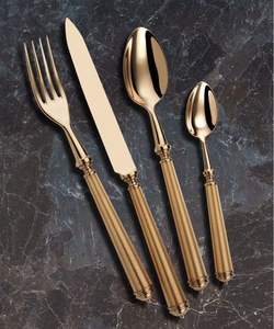 Artistic Decorative Cutlery Set Sculpture for Elegant Dining Table Kitchen Home Decor - Product Image 1