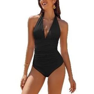 Costumi da bagno Fitness da donna con increspatura all'americana - Product Image 1