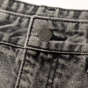 Nuevos Jeans Casuales de Diseño Personalizado, Corte Recto y Ajustado para Hombre, Transpirables, Lavado Regular, Pantalones de Mezclilla Tejida, Alta Calidad, 100% Algodón - Product Image 6