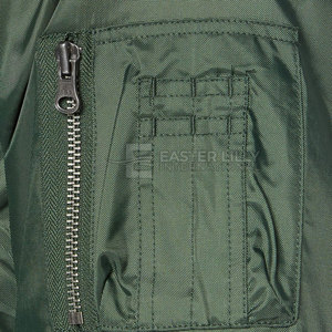 Chaquetas bomber de cuello alto con nuevo diseño para hombre, mangas largas, cremallera completa, chaquetas bomber para hombre - Product Image 5