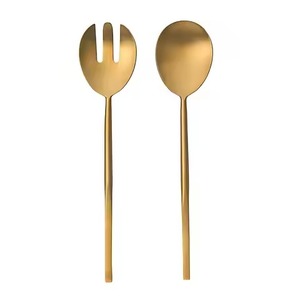Ensemble élégant de saladiers en acier inoxydable pour servir des salades de fruits et des pâtes - Product Image 4