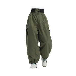 Pantalons de survêtement unisexes en coton lourd avec design et logo personnalisés, jambes larges, pantalons amples, pantalons de jogging pour femmes, haute qualité, prix de vente en gros - Product Image 1