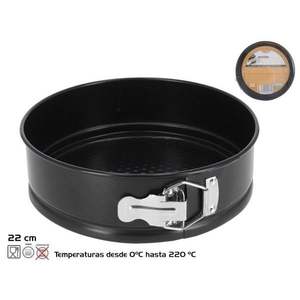 Molde para Pastel de Acero Inoxidable de 272G y 22CM para Hornear Platos y Pasteles - Product Image 3