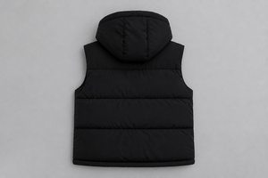 Gilet matelassé unisexe tendance, léger et chaud pour l'hiver, sans manches, veste d'extérieur décontractée, bodywarmer - Product Image 5