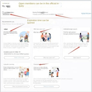 สำหรับ <span class=keywords><strong>Linkedin</strong></span> ผู้นำการขายพรีเมี่ยมรุ่นองค์กรสำหรับการขายและการสรรหาระบบปฏิบัติการใน - Product Image 4