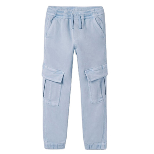 Pantalon cargo de camping pour enfants en coton durable, pantalon cargo de voyage confortable pour enfants, pantalon de jeu pratique pour enfants - Product Image 2