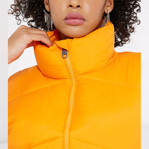 Chaquetas de Mujer sin Mangas, Ajustadas, de Punto, Acolchadas, 100% Poliéster, con Bolsillos, Listas para el Invierno, Venta al Por Mayor - Product Image 5