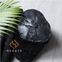 Bâtons de charbon de bois naturel de longane pour les exploitants de restaurants de kebab, avec emballage de vente au détail personnalisé, exportés du Vietnam