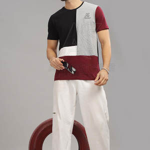 เสื้อยืดผู้ชายดีไซน์ใหม่คุณภาพสูง ผ้าฝ้าย 100% สวมใส่สบาย เป็นมิตรกับสิ่งแวดล้อม เหมาะสำหรับฤดูร้อน ทรงปกติ ขายส่ง - Product Image 3