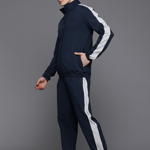 Premium Men Tracksuit Custom Full Zip <b>Jacket</b> Jogger Pants Athletic Training Sportswear OEM ODM Wholesale Private Label Set - Product Image 4