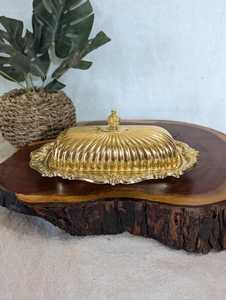 กล่องใส่เนยสแตนเลสทรงสี่เหลี่ยมพรีเมียมสีเงิน พร้อมฝาปิด ดีไซน์ทันสมัยเรียบง่าย สำหรับวางบนโต๊ะ พร้อมหูจับทรงกลม - Product Image 6