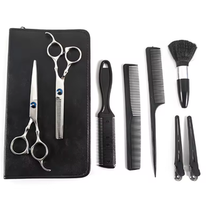 Ciseaux de barbier professionnels pour cheveux, en acier inoxydable 440C, 28 dents, pour droitiers, de qualité supérieure - Product Image 2