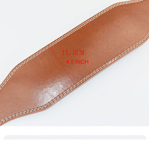Ceinture de musculation en cuir de vachette robuste de haute qualité, réglable, avec boucle antidérapante, nouveau style, vente en gros - Product Image 5