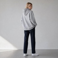 Sweat-shirt à capuche unisexe surdimensionné en molleton épais, 5 couleurs, logo personnalisé, streetwear décontracté
