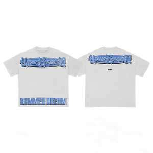 Ensemble 2 pièces homme de qualité supérieure : T-shirt et short en coton, style vintage, bords bruts, effet délavé soleil, avec logo personnalisé sérigraphié - Product Image 2