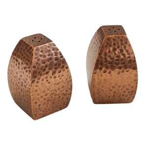 Modern Stainless Steel Salt And Pepper Shakers Hammered Design Seasoning <b>Jars</b> Resistant Kitchen Restaurant Home Use - Product Image 3