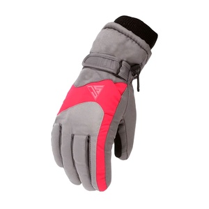 Guantes de nieve de esquí de invierno laminados de poliuretano de alta calidad tecnología de pantalla táctil tela impermeable cálido ciclismo deportes al aire libre - Product Image 1