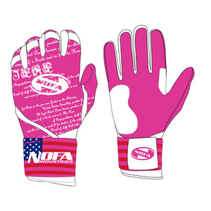 Guantes de Bateo de Béisbol de Marca Personalizada OEM, Alto Agarre, Relleno de Cuero, Cierre de Hebilla Ambidiestro, Negro/Blanco, Adulto - Product Image 6