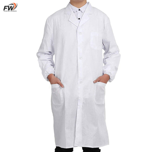 New Fashion Men Lab Coat Medical Scrub Long Sleeves Comfortable Anti Wrinkle Healthcare Lab Coat For Doctors With Custom Options - Product Image 1