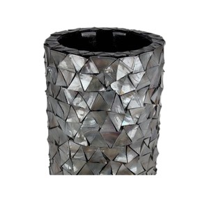 Jarrón de Mosaico de Madreperla de Alta Gama para Decoración de Hoteles y Resorts - Product Image 3