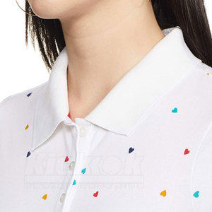 Camisas Casuales de Verano para Mujer con Cuello Camisero, Manga Corta, Ecológicas, de Secado Rápido, Tejido de Punto, 100% Algodón - Product Image 4