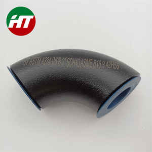 เชื่อมก้น BW ASTM Sch40ท่อ ASME ข้อศอก B16.9 ANSI 90 LR SCH 40 A234 WPB - Product Image 5