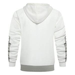 เสื้อฮู้ดแขนยาวลายทางแฟชั่นสำหรับผู้ชาย สไตล์วินเทจ ชุดวอร์ม - Product Image 6