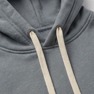 Drop-shoulder Winter Women's Customized Color Cotton Eco-Friendly Fleece Casual Long Sleeve Hooded Pullover Streetwear - Product Image 4