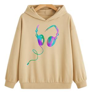 Sudadera con Capucha de Tapicería Tejida Personalizada para Hombre, Sudadera con Estampado Gráfico de Alta Calidad - Product Image 1