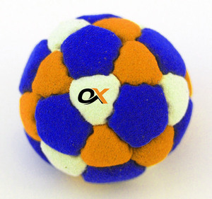 Oxva Industries Wholesale Custom PU Mini Foot Bag Unisex Soft Toy Ball <b>Sack</b> Cheap Mini Foot Bag - Product Image 2