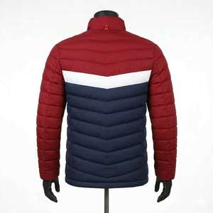 Puffer Jackets Wholesale Custom OEM Printed Puffer Jacket Men Customized Logo Casual Shiny Puffer Jackets <b>Winter</b> for Men - Product Image 3