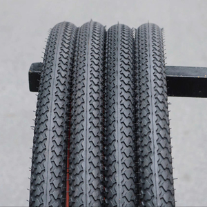 Neumático de Bicicleta KUMA Negro Plegable con Patrón de Bloques de Caucho Natural Duradero KB202B HOT 2026 para Bicicletas de Montaña - Product Image 2