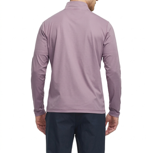 Sudadera con Cierre de Cremallera de un Cuarto para Hombre, Estilo Clásico, Corte Regular, Uso Diario, Mezcla de Algodón, Gran Venta - Product Image 2