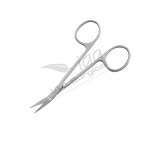 Tijeras Iris de 4 Pulgadas, Manuales, de un Solo Uso, Fabricadas en Acero Inoxidable, Instrumentos Quirúrgicos Dentales con Certificación CE Clase II para Escuelas de Medicina - Product Image 5