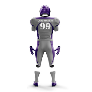 ชุดยูนิฟอร์มอเมริกันฟุตบอลโพลีเอสเตอร์ป้องกันการกระแทกขายดี พร้อมโลโก้สั่งทำ แห้งเร็ว ดีไซน์แฟชั่นล่าสุด - Product Image 2