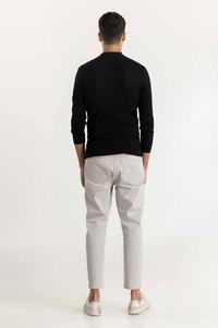 Pull tricoté ample à col rond pour homme, nouvelle collection automne, haute qualité, vente en gros personnalisée - Product Image 5