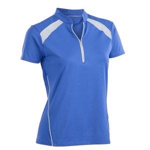 Polo de Manga Corta para Hombre, Color Naranja, Tejido de Punto, Secado Rápido, con Cierre, Estilo Deportivo - Product Image 6
