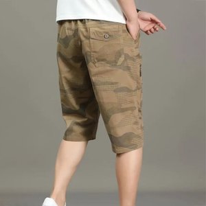 Shorts Cargo Camouflage Homme Personnalisés en Gros – Style Tactique Coton Streetwear Décontracté Mode Estivale Extérieur - Product Image 2