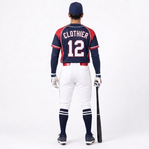 Uniforme de Béisbol, Ropa Deportiva, Uniforme de Béisbol con Material Ligero, Tejido Transpirable, Flexible y Personalizable - Product Image 2