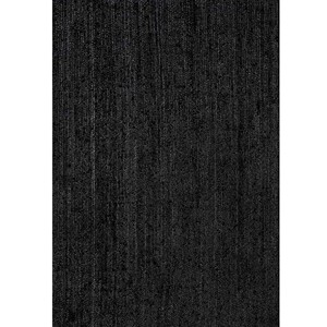 Luxury Black Natural Jute Area <b>Rug</b> Handwoven Neutral <b>Boho</b> Farmhouse Carpet Woven Living Room Bedroom Entryway Floor Decor <b>Rug</b> - Product Image 3