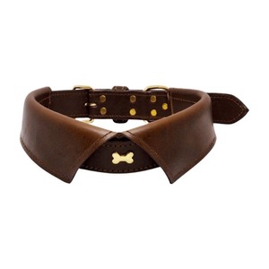 Elegante Collar de Cuero Genuino para Perros con un Diseño Cómodo y Único de Divine International India - Product Image 2