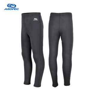 Pantalon thermique en polaire recyclé Aropec ECO pour enfants, UPF 50+, extensible dans 4 directions, séchage rapide, leggings pour sports nautiques pour enfants, OEM/ODM - Product Image 1