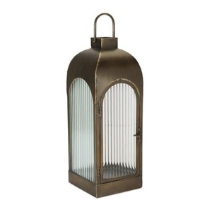 Portavelas Decorativo para el Hogar, Farol de Metal y Vidrio con Acabado Negro Mate, Hecho a Mano y Personalizado - Product Image 6