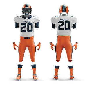 Uniforme de Fútbol Americano de Alta Calidad, Conjunto de Camiseta y Pantalones Cortos, Ideal para Venta en Línea - Product Image 1