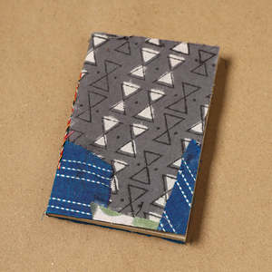 Multicolor Patchwork Fabric Notebook Handmade <b>Paper</b> Journal Cloth Cover Diary Travel Writing Sketchbook Memo <b>Pad</b> Gift NotesArt - Product Image 4