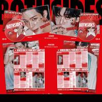 Poster NCT JNJM BOTH SIDES Ver K-Pop CD avec matériaux papier et plastique, en coréen, pour tous les âges, BW-144 KR