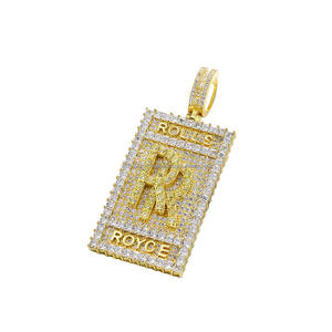 Colgante de Joyería para Automóvil de Lujo de Alta Calidad con Diseño de Piedras Brillantes y Acabado de Diamante Moissanite - Product Image 1